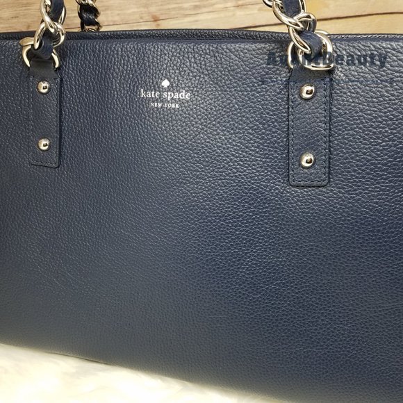 Andee Cobble Hill Kate Spade Shoulder Tote Blue - Picture 15 of 16